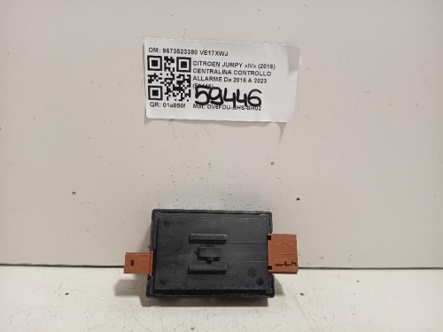 Centralina Controllo Allarme 9673523380 Citroen Jumpy IV 2016