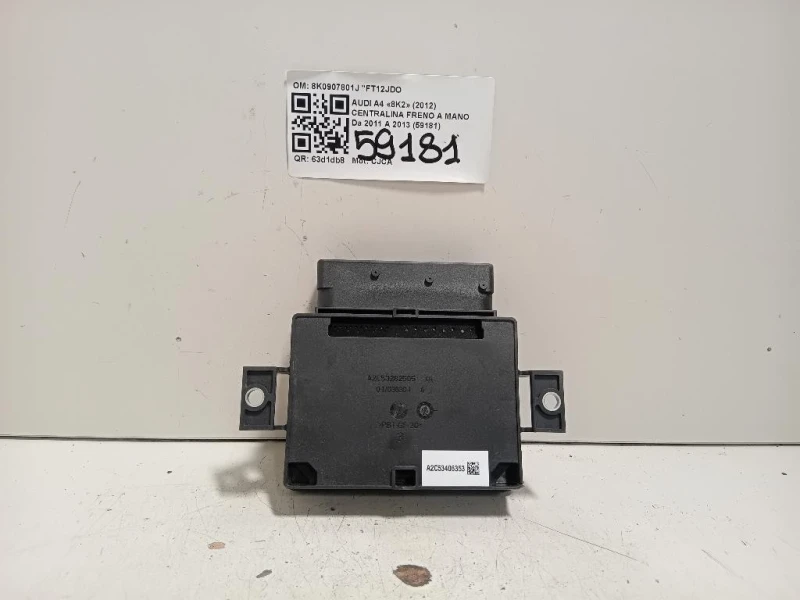 Centralina Freno A MANO 8K0907801J Audi A4 8K2 2012