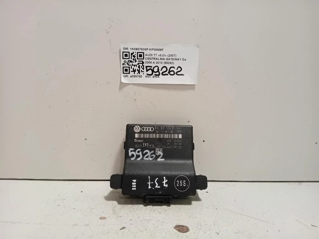 Centralina Gateway 1K0907530P Audi TT 8J3 2007