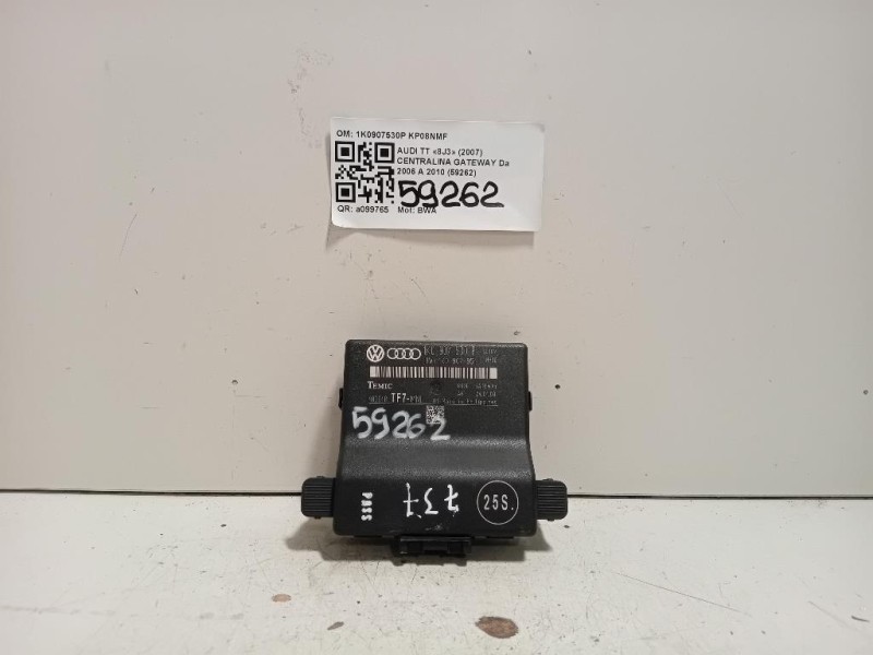 Centralina Gateway 1K0907530P Audi TT 8J3 2007