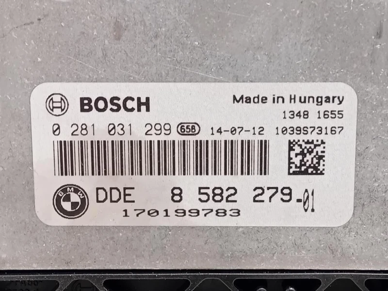 Centralina Iniezione 8582279 Bmw Serie 3 F30 Berlina 2012