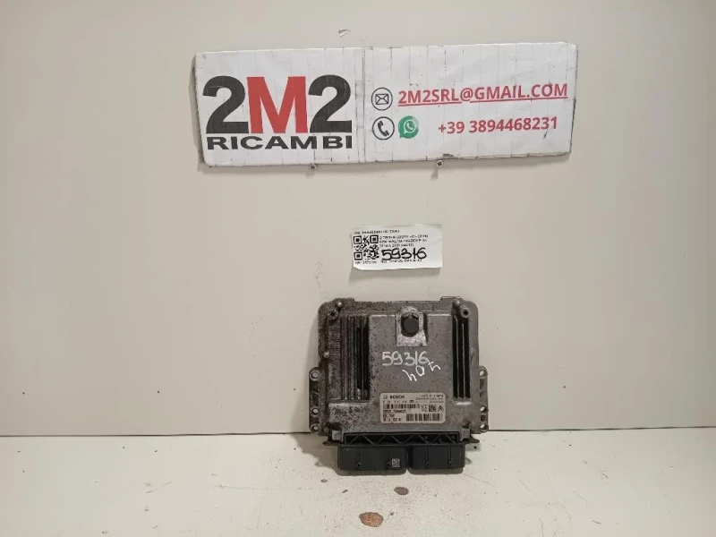 Centralina Iniezione 9806460480 Citroen Jumpy IV 2016