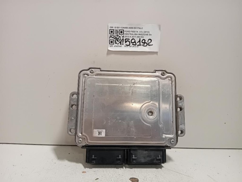 Centralina Iniezione G1B1-12A650-AEB Ford Fiesta VI 2012