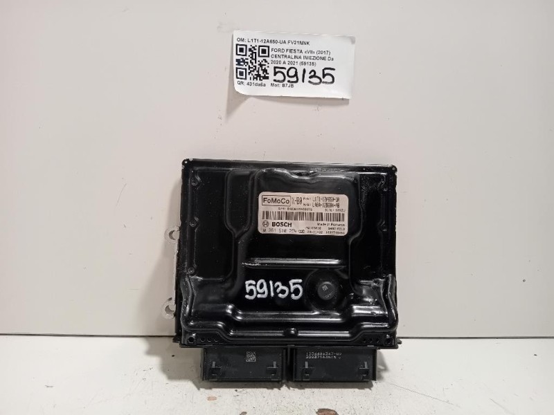 Centralina Iniezione L1T1-12A650-UA Ford Fiesta VII 2017