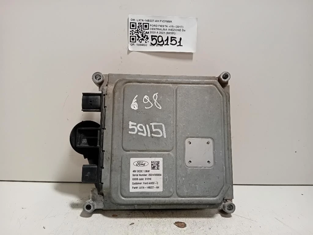 Centralina Iniezione LX7A-14B227-AH Ford Fiesta VII 2017