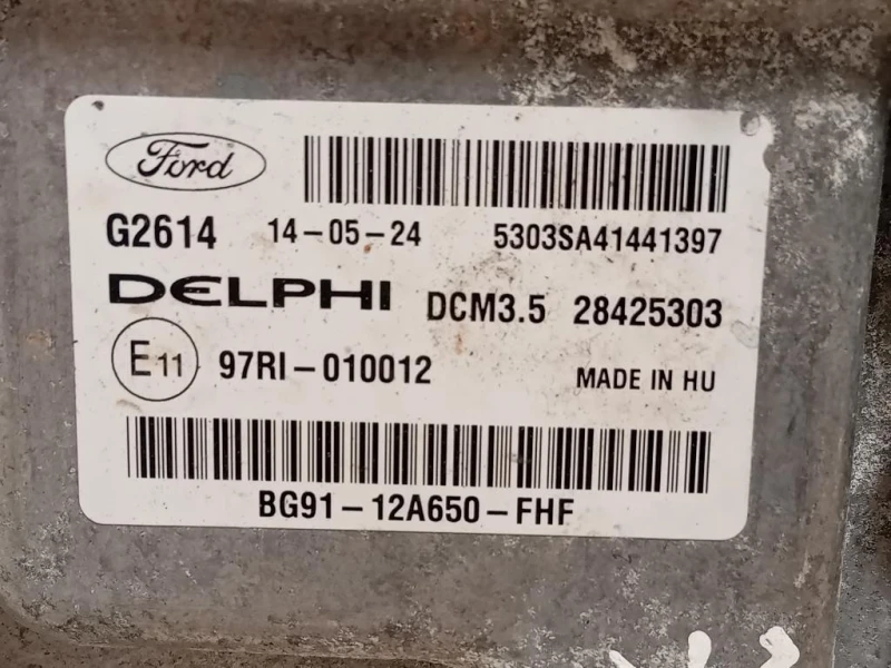 Centralina Iniezione BG91-12A650-FHT Ford S-max I 2010