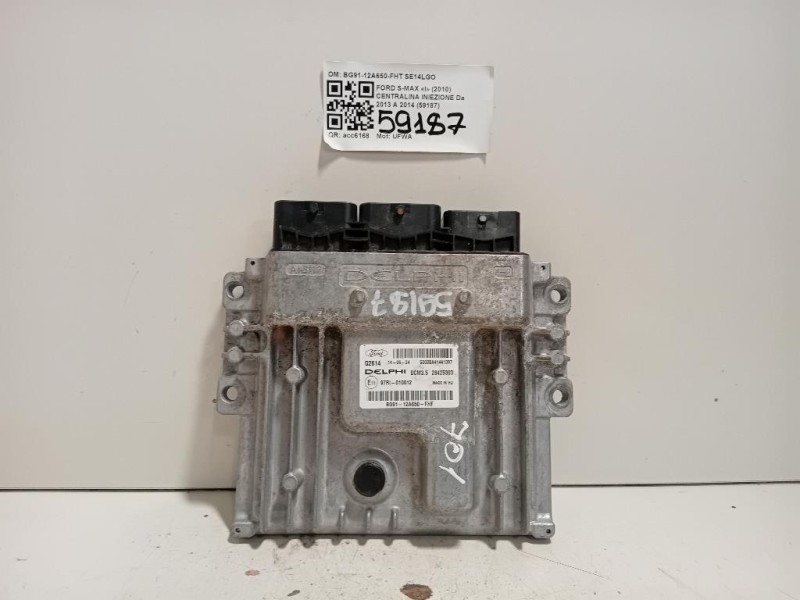 Centralina Iniezione BG91-12A650-FHT Ford S-max I 2010
