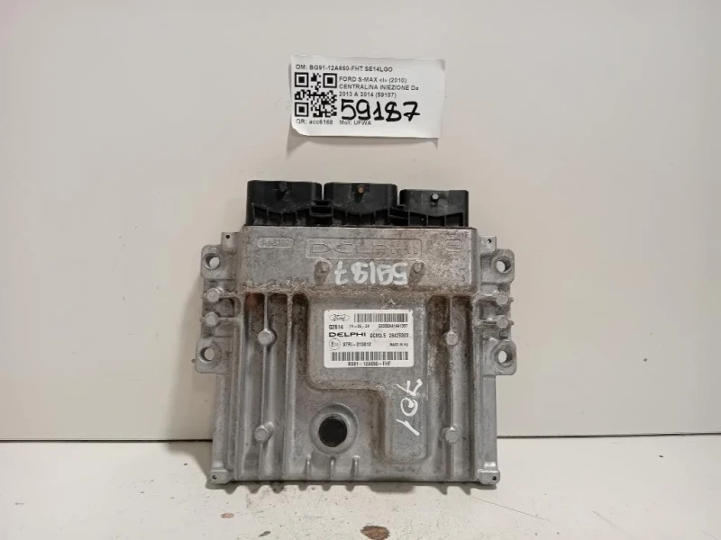 Centralina Iniezione BG91-12A650-FHT Ford S-max I 2010