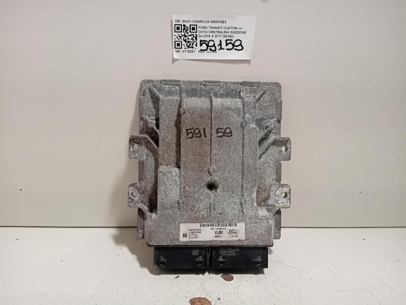 Centralina Iniezione GK21-12A650-CA Ford Transit Custom I 2013