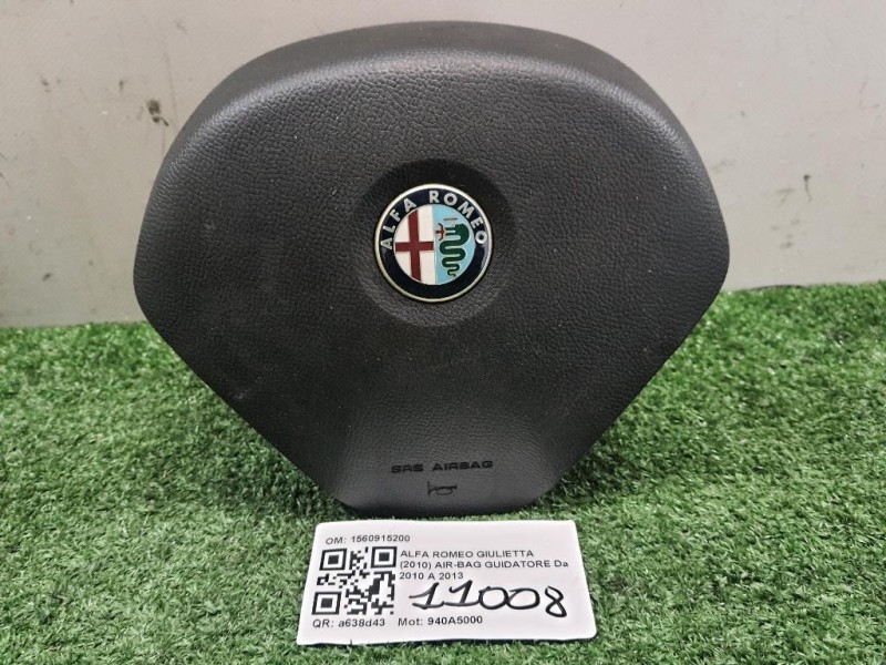 Air-bag Guidatore 1560915200 Alfa Romeo Giulietta 2010