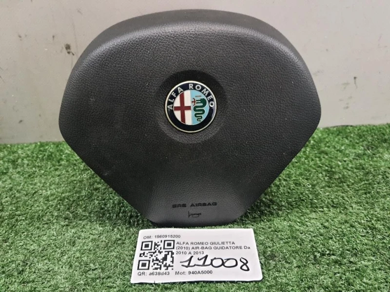 Air-bag Guidatore 1560915200 Alfa Romeo Giulietta 2010