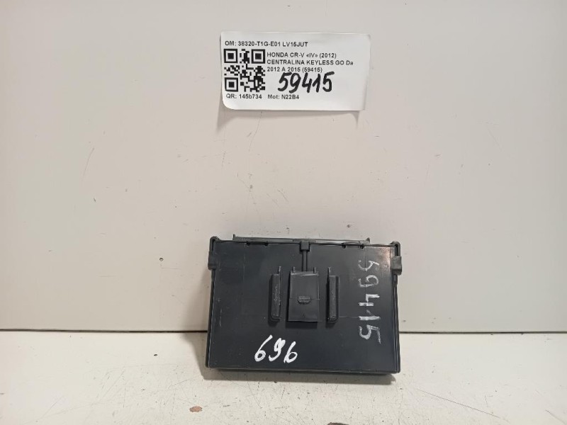 Centralina Keyless GO 38320-T1G-E01 Honda CR-V IV 2012