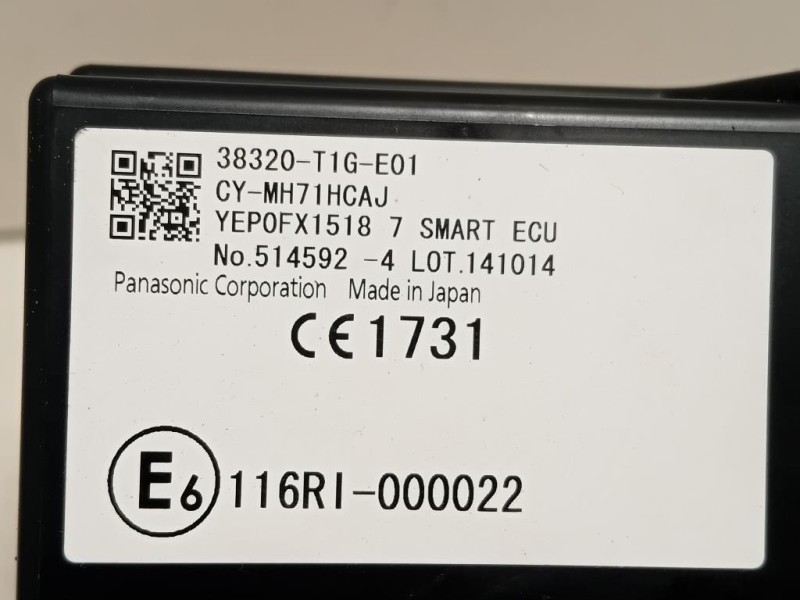 Centralina Keyless GO 38320-T1G-E01 Honda CR-V IV 2012