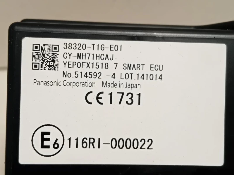 Centralina Keyless GO 38320-T1G-E01 Honda CR-V IV 2012