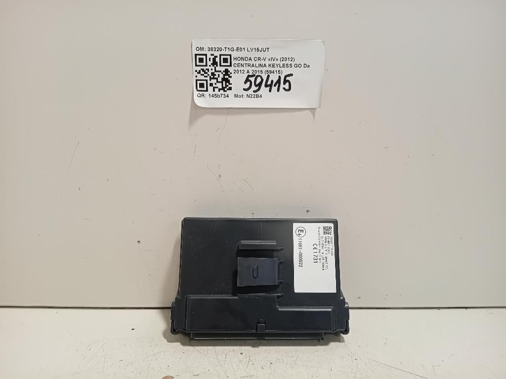 Centralina Keyless GO 38320-T1G-E01 Honda CR-V IV 2012