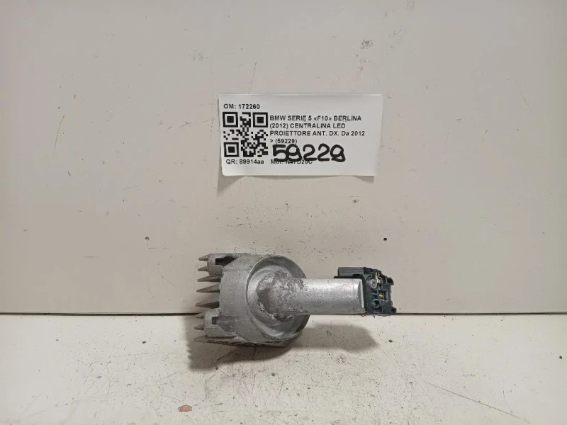 Centralina LED Proiettore ANT DX 172260 Bmw Serie 5 F10 Berlina 2012