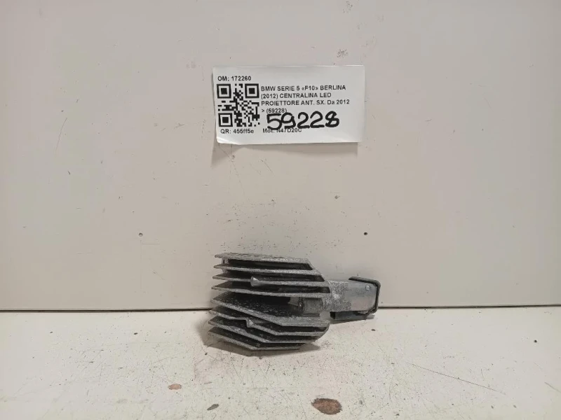 Centralina LED Proiettore ANT SX 172260 Bmw Serie 5 F10 Berlina 2012