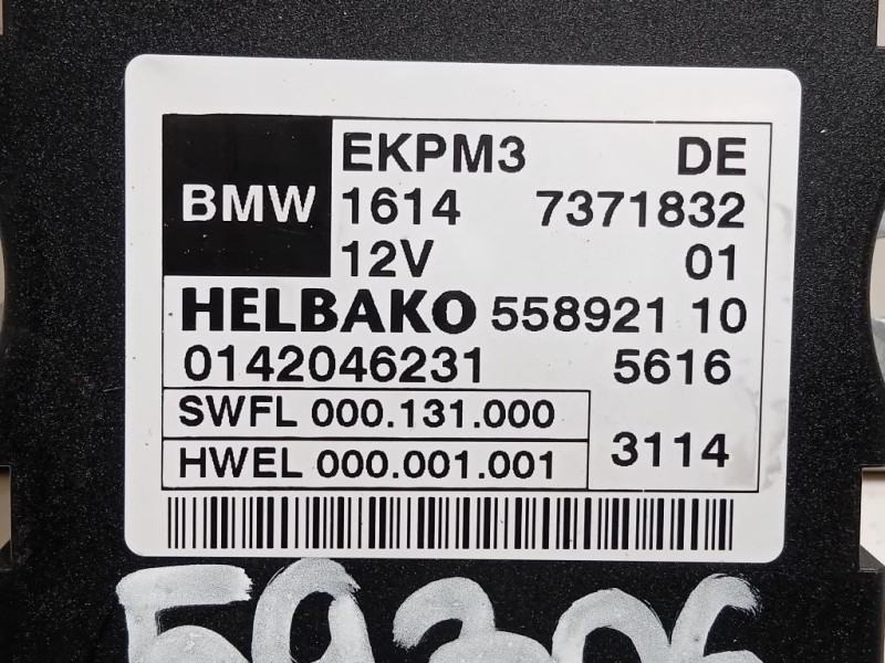 Centralina Mandata Carburante 16147371832 Bmw Serie 1 F20 Berlina 2012