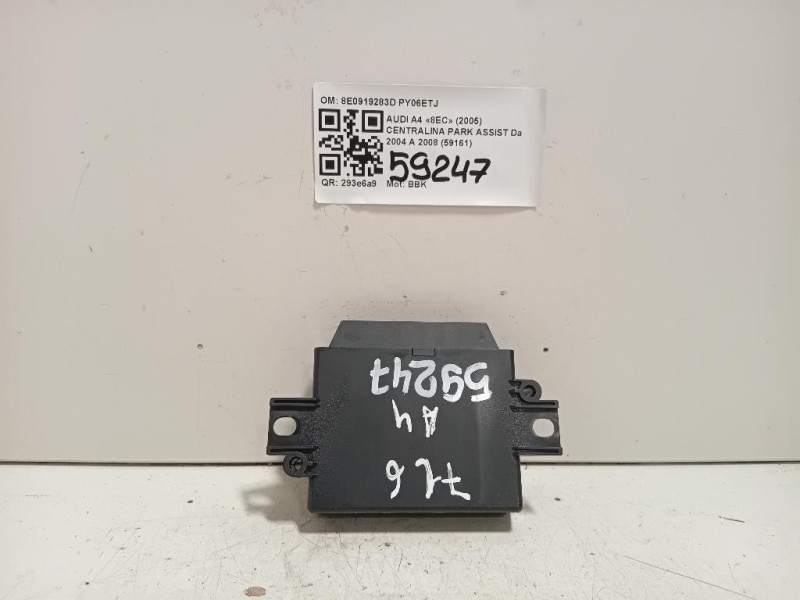 Centralina PARK Assist 8E0919283D Audi A4 8EC 2005