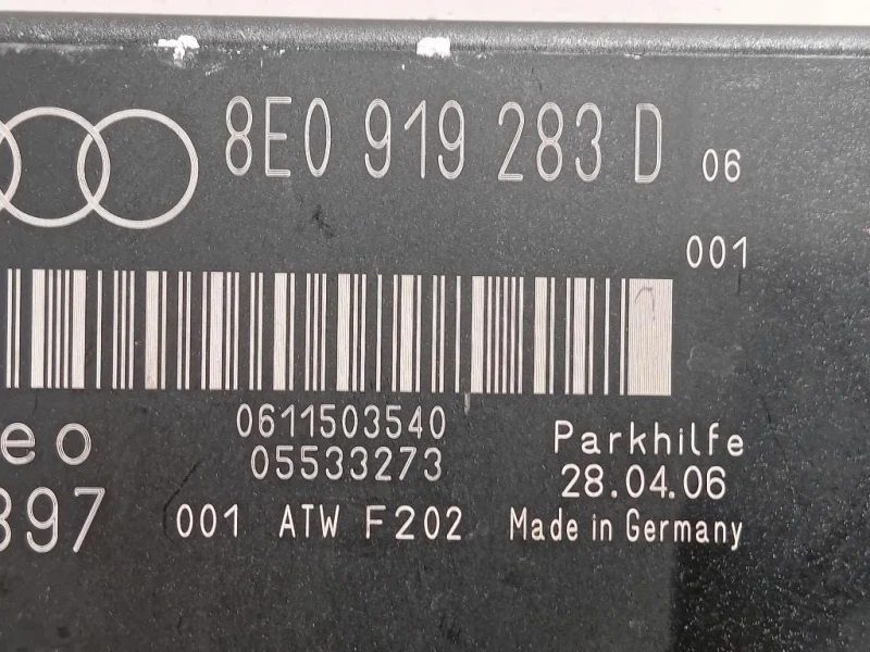 Centralina PARK Assist 8E0919283D Audi A4 8EC 2005