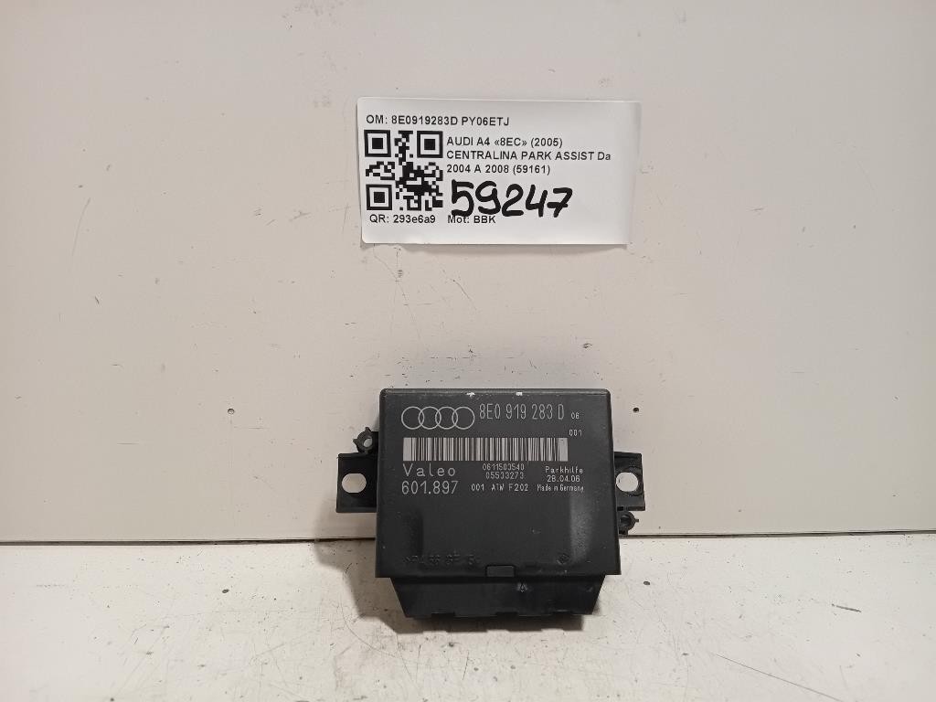 Centralina PARK Assist 8E0919283D Audi A4 8EC 2005