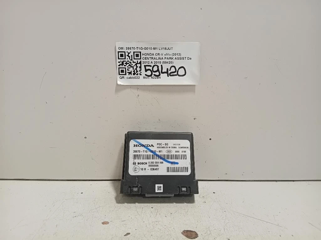 Centralina PARK Assist 39670-T1G-G010-M1 Honda CR-V IV 2012