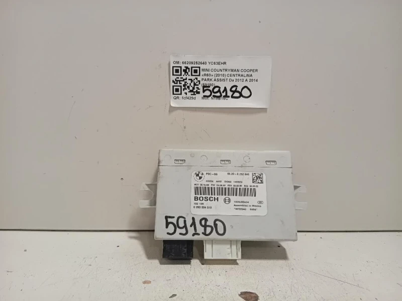 Centralina PARK Assist 66209252640 Mini Countryman Cooper R60 2010