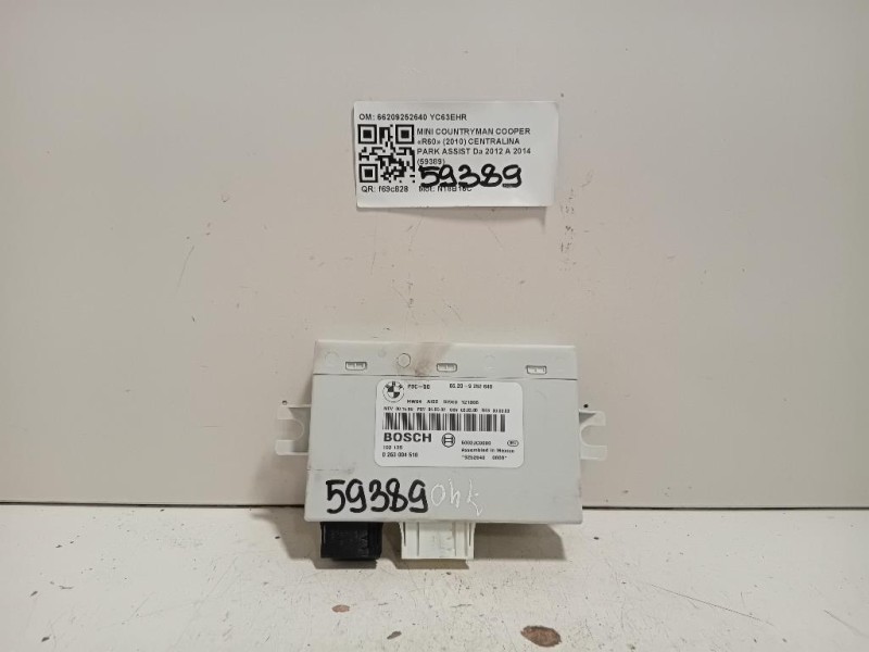 Centralina PARK Assist 66209252640 Mini Countryman Cooper R60 2010