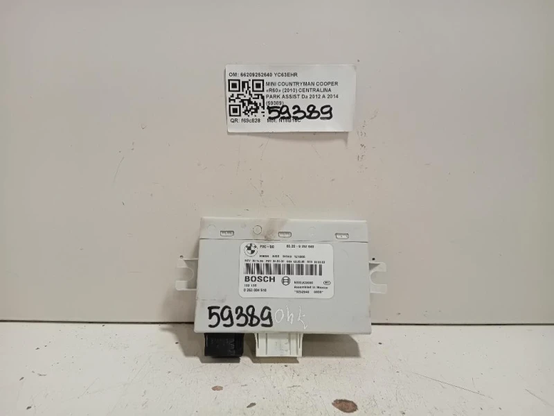Centralina PARK Assist 66209252640 Mini Countryman Cooper R60 2010