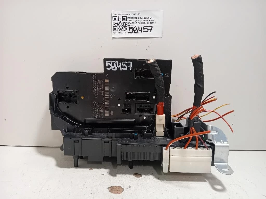 Centralina Scatola Fusibili A1729002609 Mercedes Classe SLK R172 2011