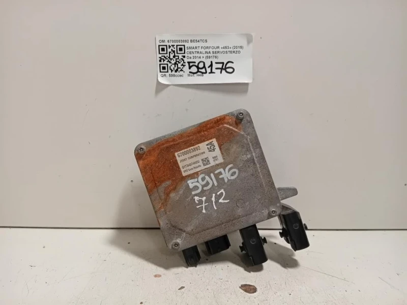 Centralina Servosterzo 6700003892 Smart Forfour 453 2015