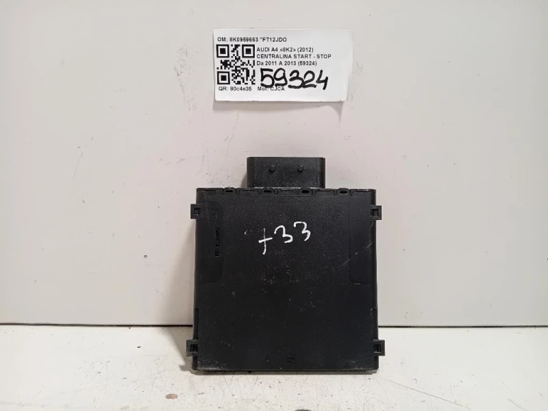Centralina Start - STOP 8K0959663 Audi A4 8K2 2012