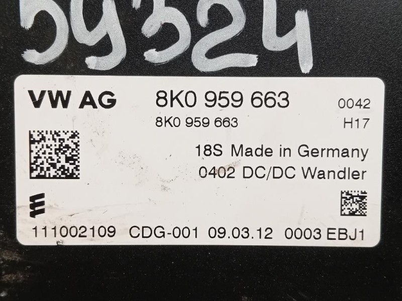 Centralina Start - STOP 8K0959663 Audi A4 8K2 2012