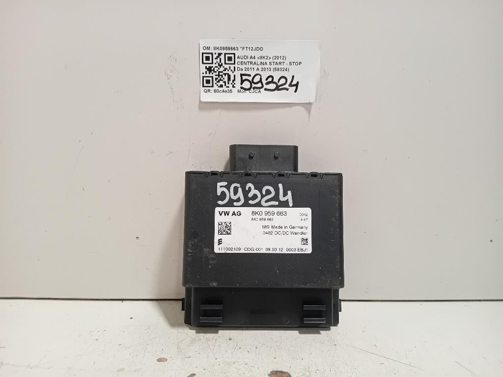 Centralina Start - STOP 8K0959663 Audi A4 8K2 2012