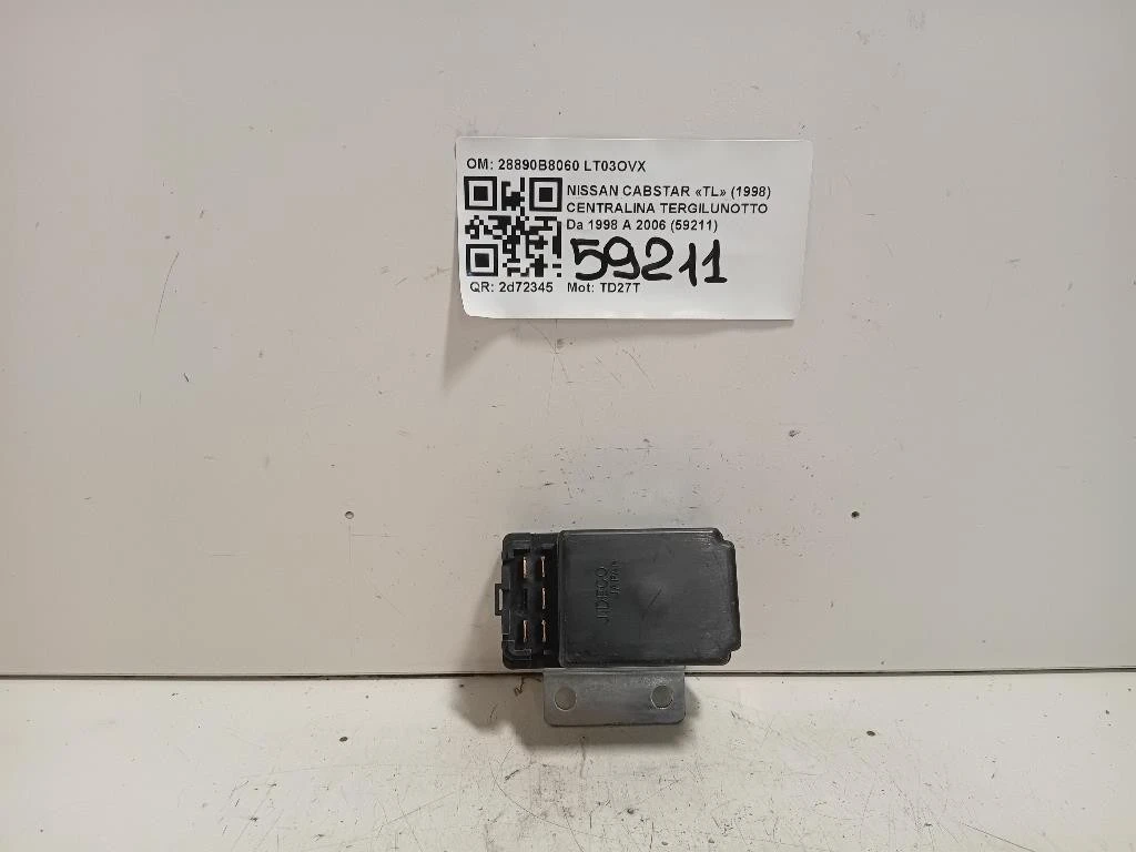 Centralina Tergilunotto 28890B8060 Nissan Cabstar TL 1998