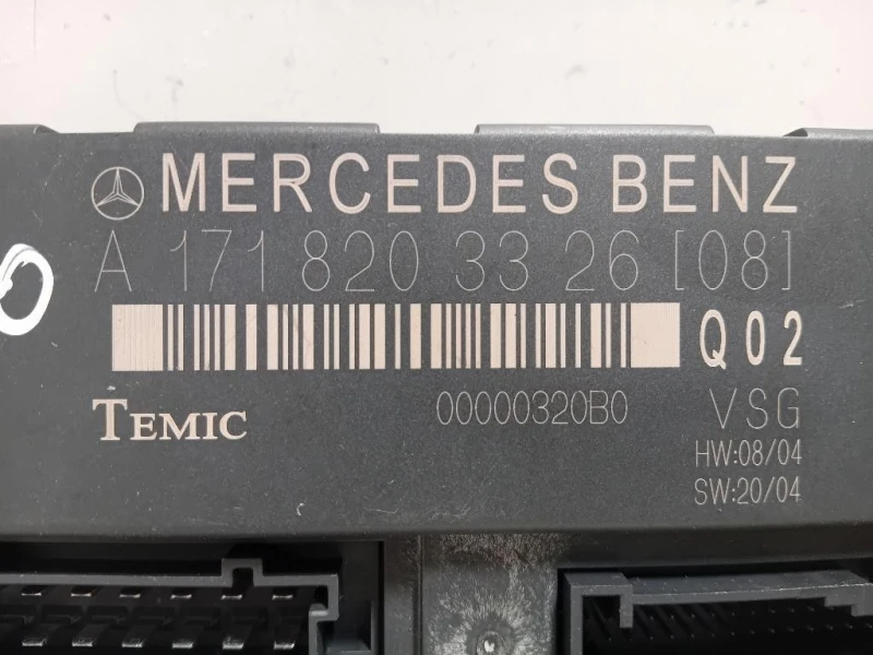 Centralina Tetto Pieghevole Capote A1718203326 Mercedes Classe SLK R171 2004