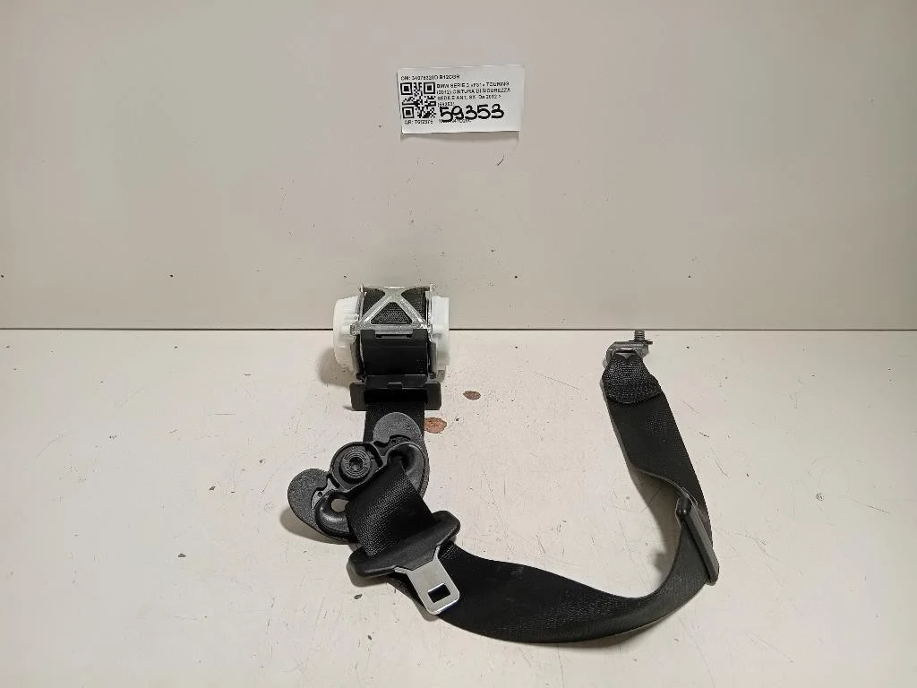 Cintura DI Sicurezza Sedile ANT SX 34078320D Bmw Serie 3 F31 Touring 2012