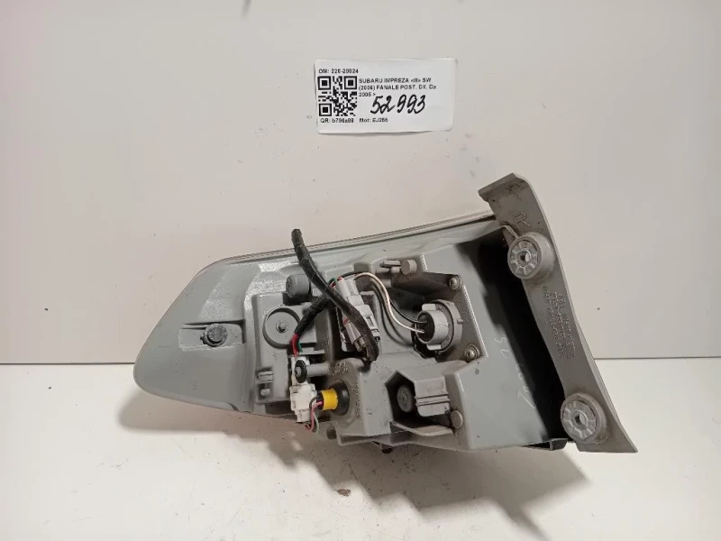 Fanale POST DX 220-20024 Subaru Impreza III SW 2006
