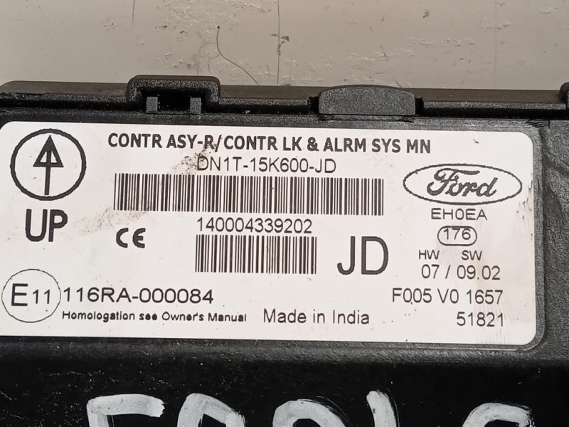Computer DI Bordo DN1T-15K600-JD Ford Ecosport 2013