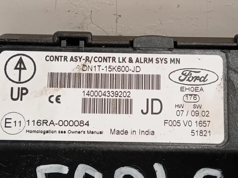 Computer DI Bordo DN1T-15K600-JD Ford Ecosport 2013