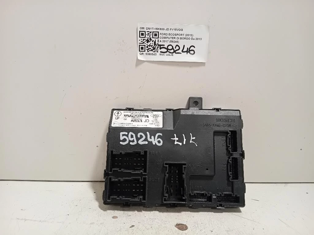 Computer DI Bordo DN1T-15K600-JD Ford Ecosport 2013