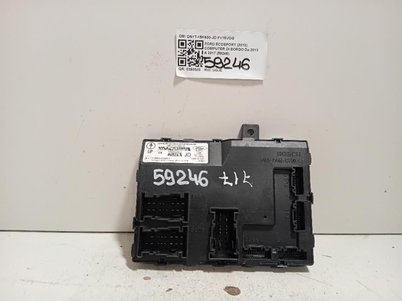 Computer DI Bordo DN1T-15K600-JD Ford Ecosport 2013