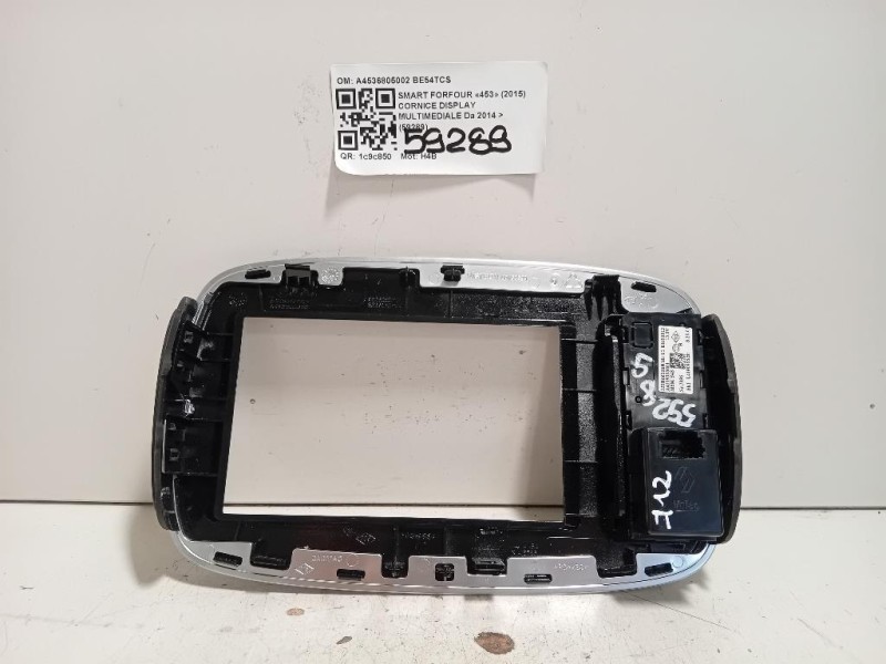 Cornice Display Multimediale A4536805002 Smart Forfour 453 2015