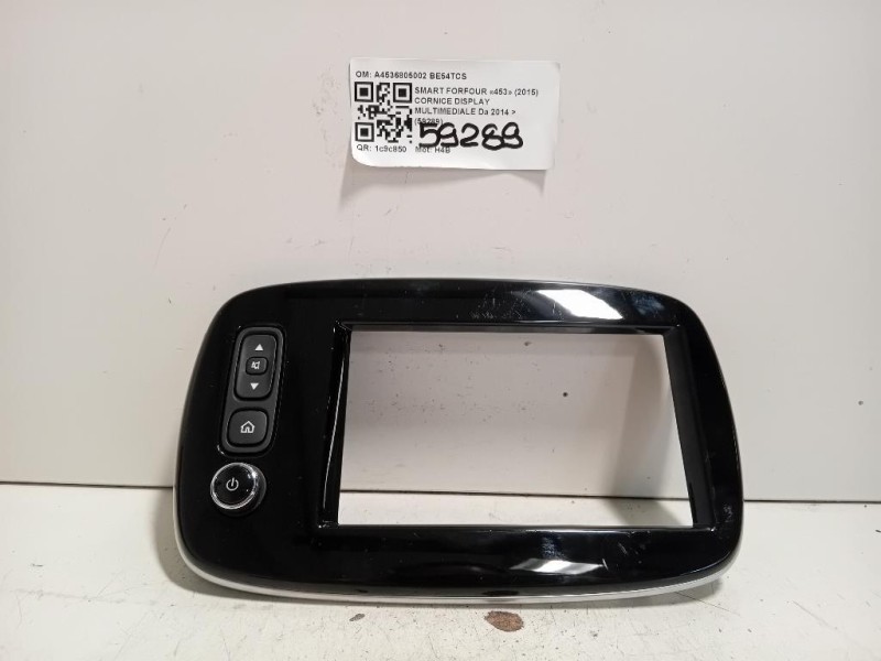 Cornice Display Multimediale A4536805002 Smart Forfour 453 2015