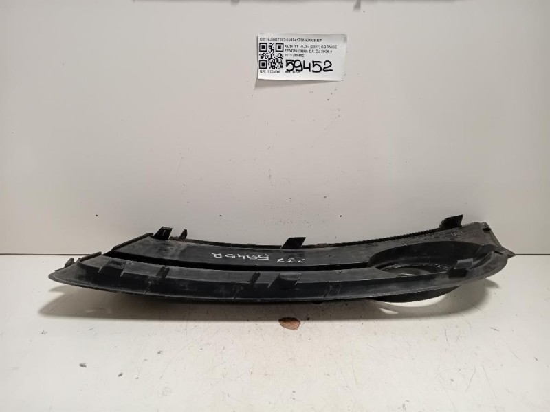 Cornice Fendinebbia DX 8J0807682 Audi TT 8J3 2007