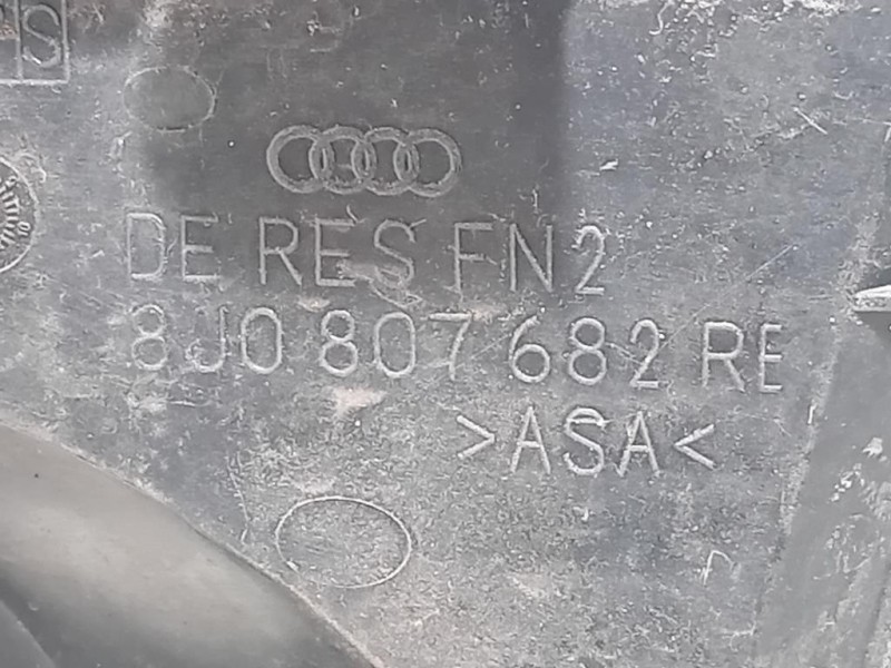 Cornice Fendinebbia DX 8J0807682 Audi TT 8J3 2007