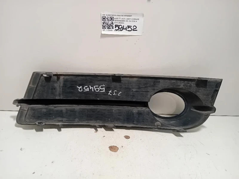 Cornice Fendinebbia DX 8J0807682 Audi TT 8J3 2007