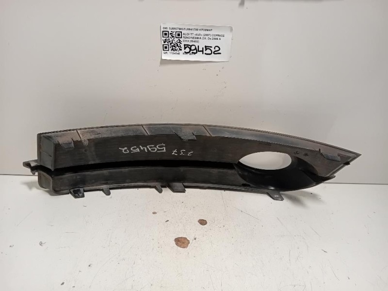 Cornice Fendinebbia DX 8J0807682 Audi TT 8J3 2007