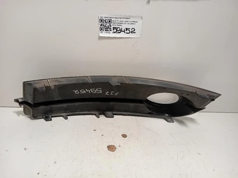 Cornice Fendinebbia DX 8J0807682 Audi TT 8J3 2007