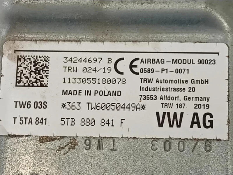 Cruscotto CRUSCOTTO Volkswagen Tiguan II 2016
